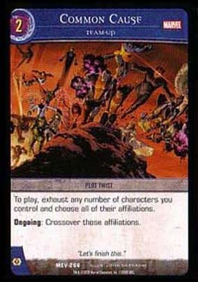 Common Cause, Team-Up