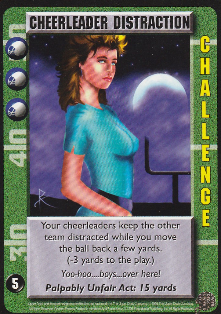 Cheerleader Distraction