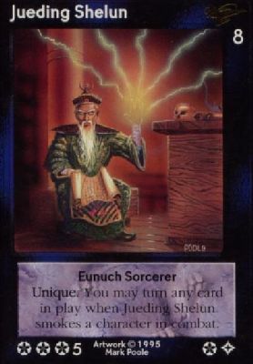 Jueding Shelun, Eunuch Sorcerer