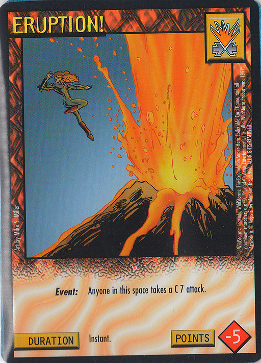 Eruption!