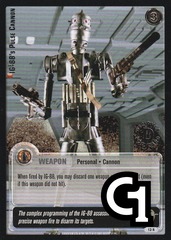 IG-88's Pulse Cannon (L) - Silver Stamped