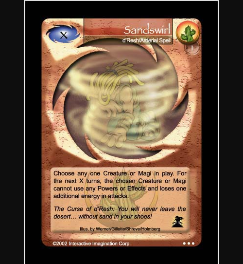 Sandswirl - Sands of Dresh - Foil