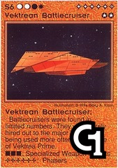 Vektrean Mercenaries Battlecruiser