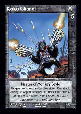 Koko Chanel, Master of Monkey Style
