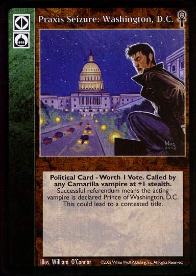 Praxis Seizure: Washington, D.C.