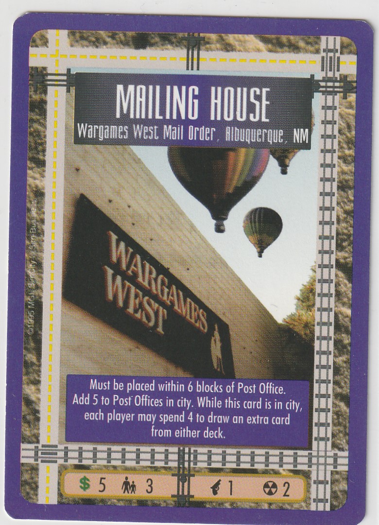 Mailing House [Wargames West]