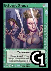 Echo and Silence, Twin Assassins