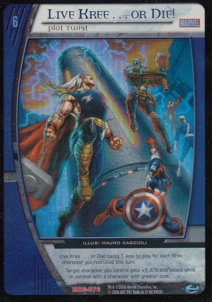 Live Kree or Die! (EA)