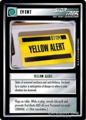 Yellow Alert White Border