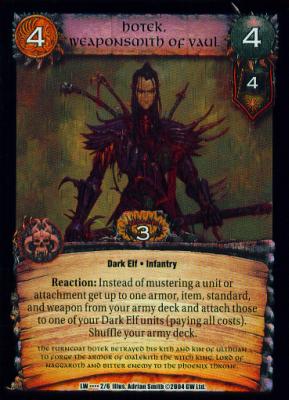 Hotek, Weaponsmith of Vaul