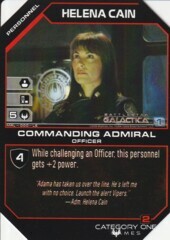 Helena Cain, Commanding Admiral