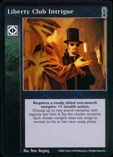 Liberty Club Intrigue