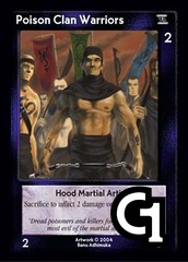 Poison Clan Warriors, Hood Martial Artists