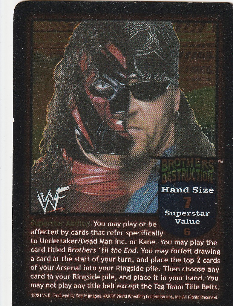 Brothers of Destruction Superstar Card