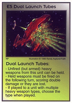 Dual Launch Tubes