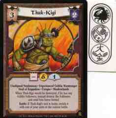 Thuk-Kigi (Experienced Goblin Warmonger) Foil