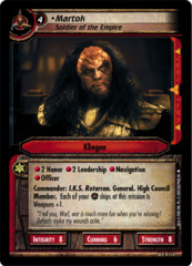 Martok, Soldier of the Empire - Foil