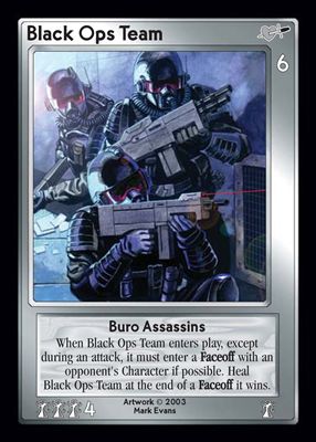 Black Ops Team, Buro Assassins