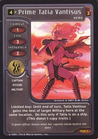 Prime Tatia Vantisus
