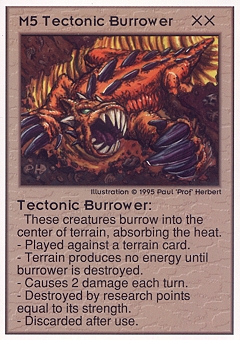 Tectonic Burrower