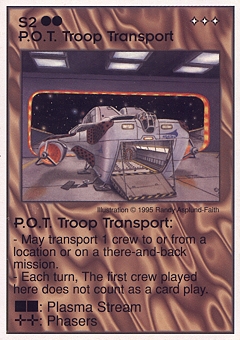 P. O. T. Troop Transport