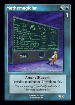 Mathemagician, Arcane Student