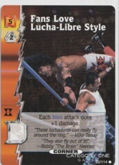 Fans Love Lucha-Libre Style