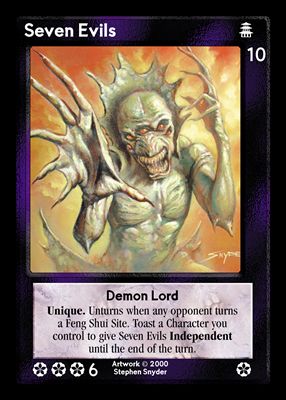 Seven Evils, Demon Lord