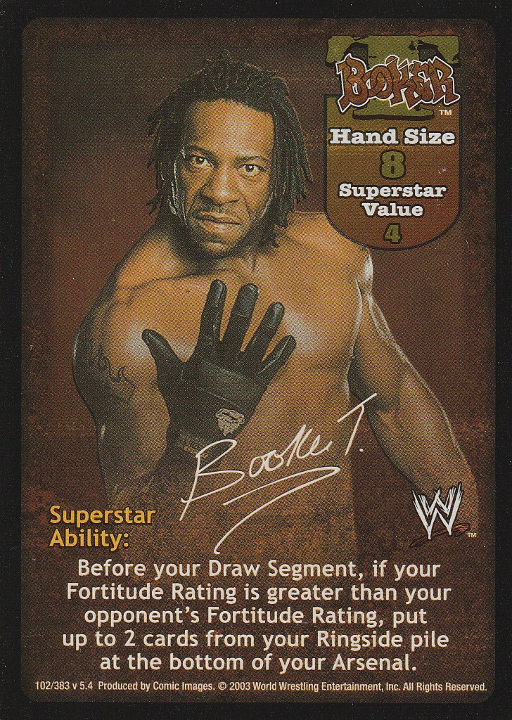 Booker T Superstar Card (SS2)