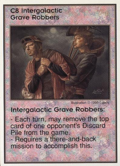 Intergalactic Grave Robbers