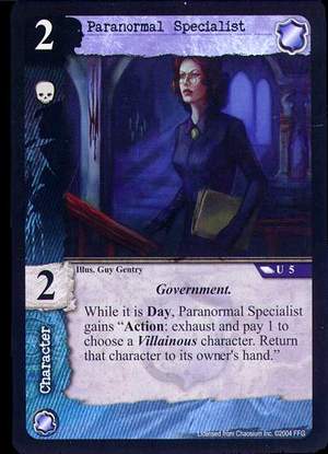 Paranormal Specialist