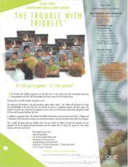 Sell Sheet The Trouble with Tribbles