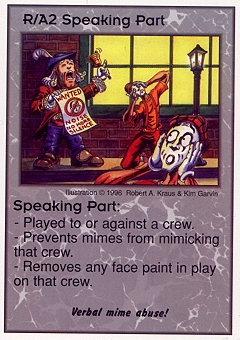Speaking Part (Abuse)