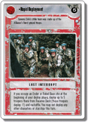 Rapid Deployment [White Border]