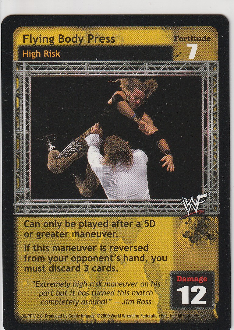 Flying Body Press (Promo)