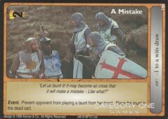 A Mistake