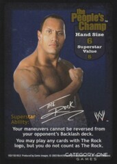 The People's Champ (The Rock) Superstar Card