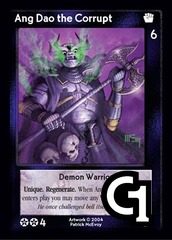 Ang Dao the Corrupt, Demon Warrior