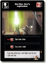 Qui-Gon Jinn's Lightsaber