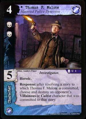 Thomas F. Malone, Haunted Police Detective