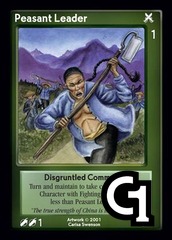 Peasant Leader, Disgruntled Commoner