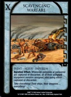 Scavenging Warfare