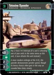Tatooine Speeder - Foil