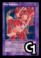Fire Warriors, Netherworld Soldiers