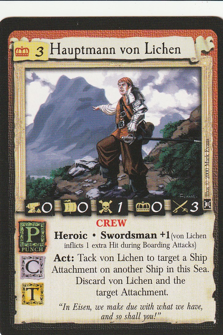 Hauptmann von Lichen