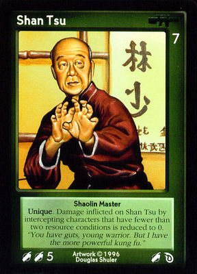 Shan Tsu, Shaolin Master