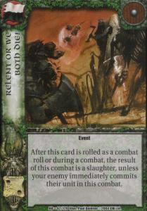 Relent or We Both Die!