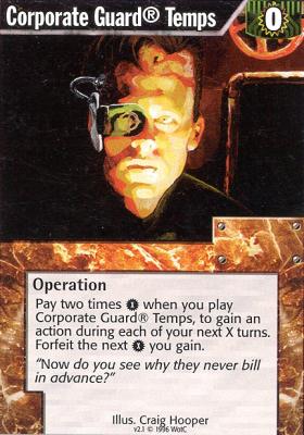 Corporate Guard [R] Temps