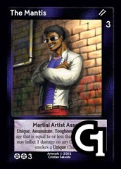 The Mantis, Martial Artist Assassin