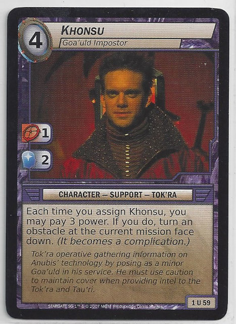 Khonsu, Goauld Imposter